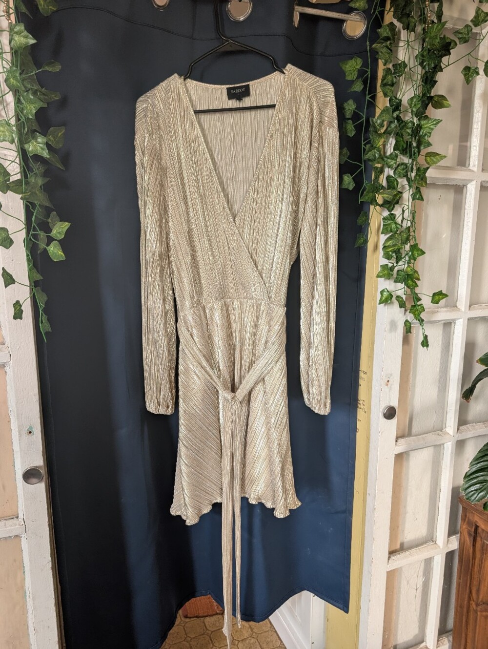 Bardot Gold Dress